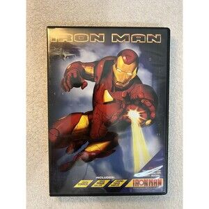 DVD - Iron Man - Animation - Not Rated - Marvel - Region 1